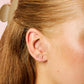 Harriet Stud Earrings Gold & Crystal