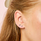 Harriet Stud Earrings Silver & Blue