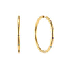 Hebe Gold Rainbow Thin Bigger Star Hoop