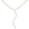 India Droplet Necklace Gold & Pink