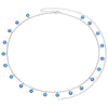 Ivy Belly Chain Blue & Silver