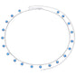 Ivy Belly Chain Blue & Silver