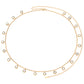 Ivy Belly Chain Crystal & Gold