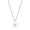 Izzy Star Pendant Necklace Blue & Silver