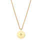 Izzy Star Pendant Necklace Crystal  & Gold
