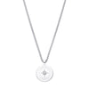Izzy Star Pendant Necklace Crystal & Silver