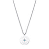 Izzy Star Pendant Necklace Turquoise & Silver