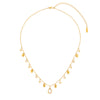 Kezia Gold Crystal Star Stacking Necklace
