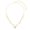 Kezia Gold Turquoise Star Stacking Necklace