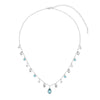Kezia Silver Turquoise Star Stacking Necklace