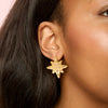 Kiki Gold Rainbow Star Stud Earrings