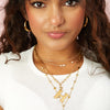 Skye Crystal Chunky Star Hoop Earrings