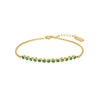 Lauren Gold Green Bracelet