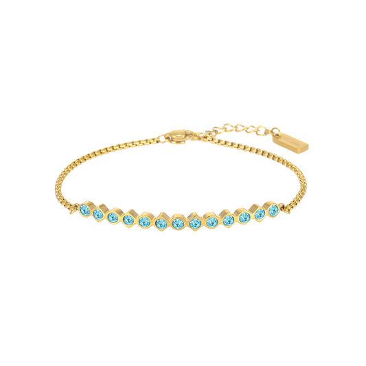 Lauren Gold Turquoise Bracelet