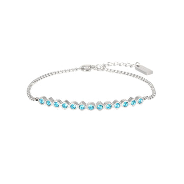 Lauren Silver Turquoise Bracelet