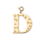 D Minnie Letter Charm