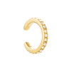 Lily Crystal Gold Dainty Ear Cuff