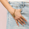 Gigi Green Gold Charm Bracelet