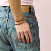 Tomi Pink Gold Tennis Bracelet