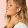 Amina Silver Crystal Heart Ring