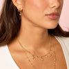 Eloise Gold Crystal Star Necklace