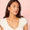 Eloise Gold Crystal Star Necklace