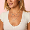 Eloise Silver Crystal Star Necklace
