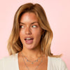 Eloise Silver Crystal Star Necklace
