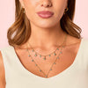 Eloise Gold Turquoise Star Necklace