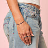 Lauren Silver Blue Bracelet