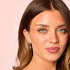 Kyla Gold Turquoise Lightning Double Huggie Earrings
