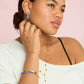 Martha Blue Gold Waterproof Bangle