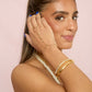 Martha Crystal Gold Waterproof Bangle
