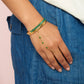 Martha Green Gold Waterproof Bangle