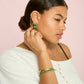 Martha Green Gold Waterproof Bangle