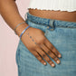 Martha Blue Silver Waterproof Bangle