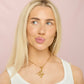M Minnie Letter Star Necklace Charm