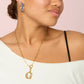 G Minnie Letter Star Necklace Charm