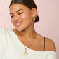 O Minnie Letter Star Necklace Charm