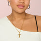 T Minnie Letter Star Necklace Charm