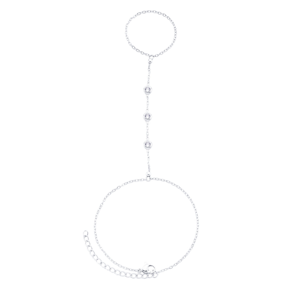 Madeleine Crystal Hand Chain