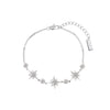 Maia Silver Crystal Star Bracelet