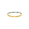 Malin Gold Blue Organic Bangle