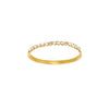 Malin Gold Crystal Organic Bangle