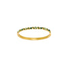 Malin Gold Green Organic Bangle