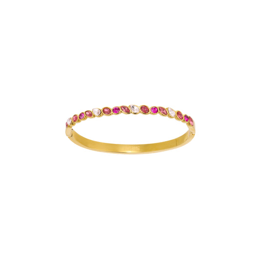 Malin Gold Pink Organic Bangle