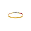 Malin Gold Rainbow Organic Bangle