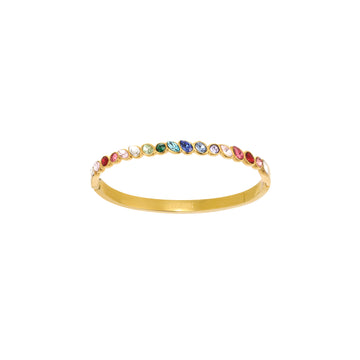 Malin Gold Rainbow Organic Bangle
