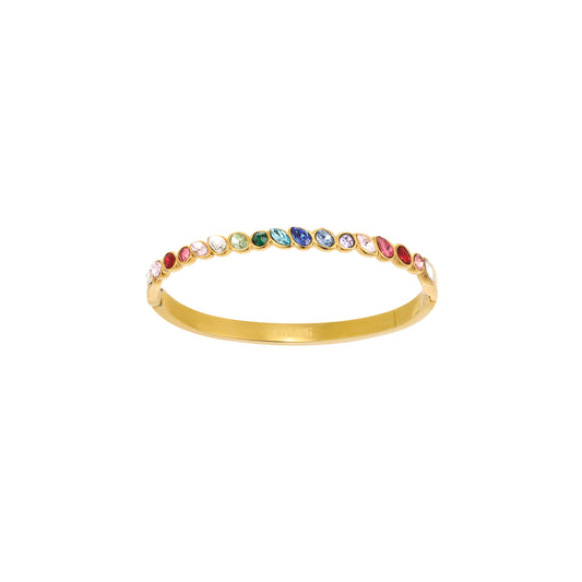 Malin Gold Rainbow Organic Bangle