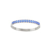 Martha Blue Silver Waterproof Bangle